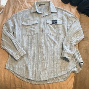 Shein button down shirt